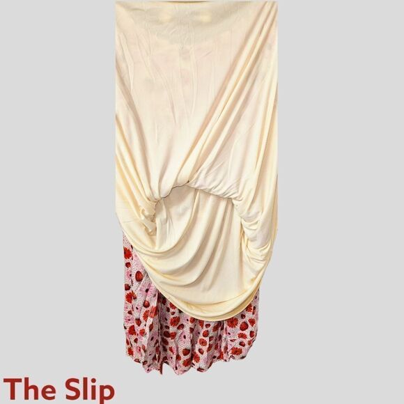 TORRID RETRO CHIC FLORAL FRUIT PUFF SLEEVE SUMMER SKATER DRESS. SIZE 1X - Picture 12 of 17